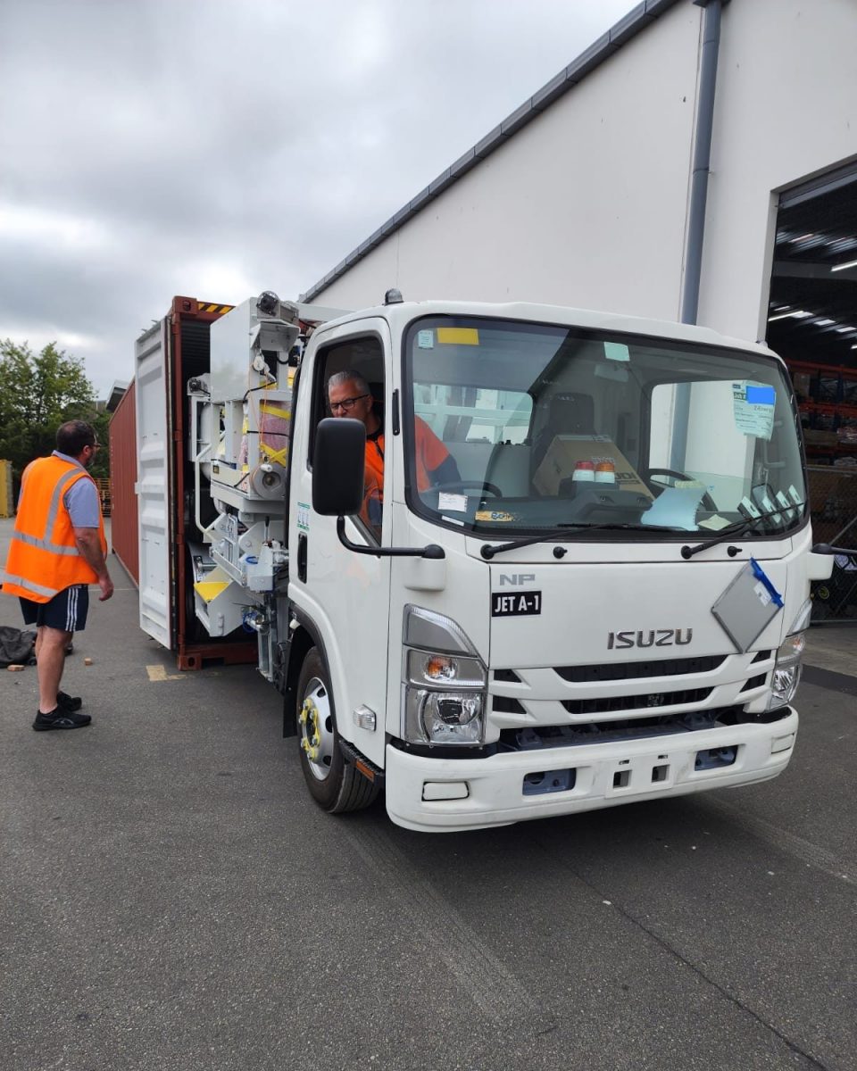 Isuzu vehicle imported into New Zealand